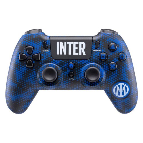 Gamepad qubick acp40157 playstation 4 fc inter nero e azzurro