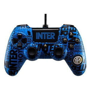 Gamepad qubick acp40165 playstation 4 fc inter 3.0 wired black e blue