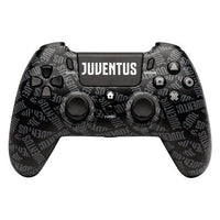 Gamepad qubick cop40004 playstation 4 juventus pattern black e white