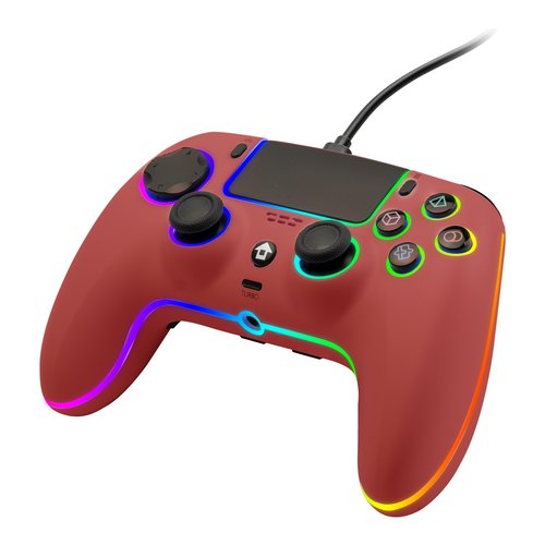 Gamepad qubick cop50017 playstation 5 rgb red