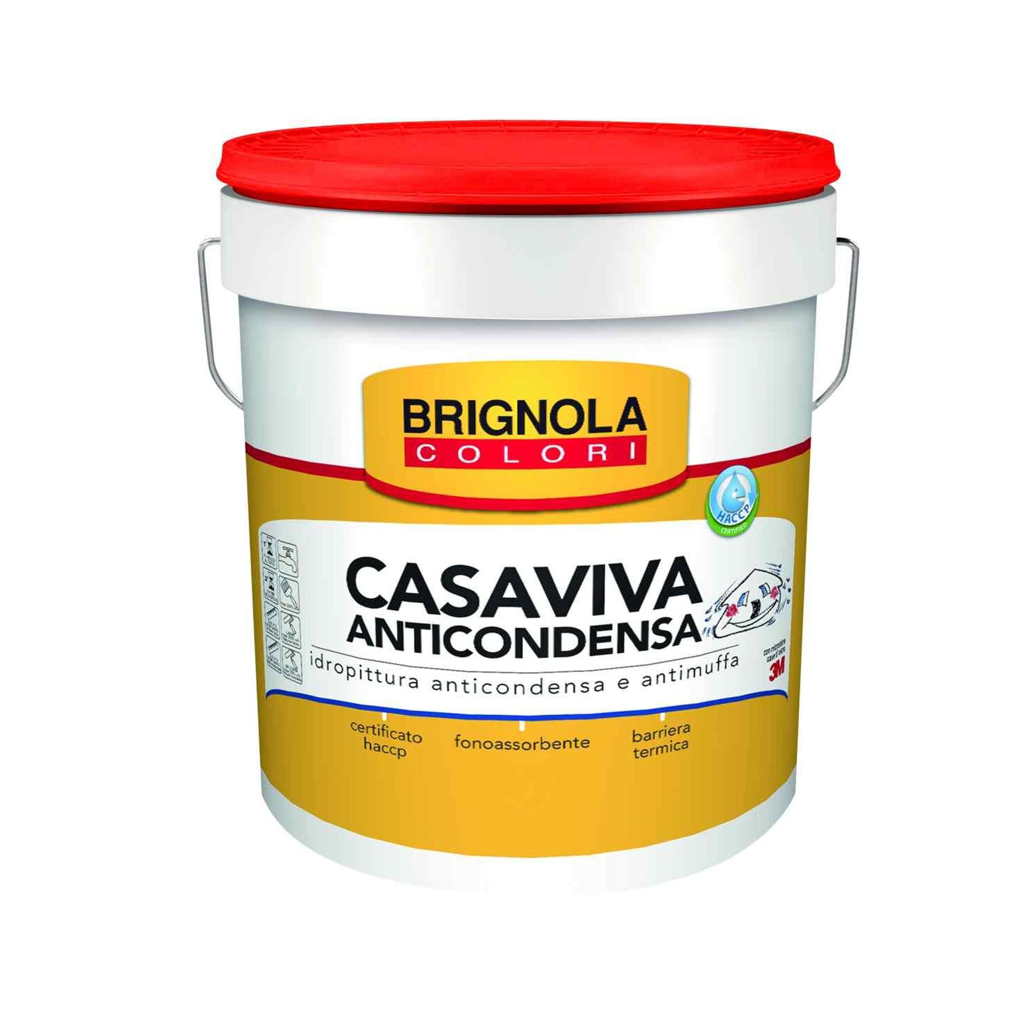 Idropittura Anticondensa E Antimuffa 14lt - Brignola 7D019100000014000