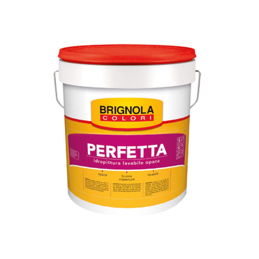 Brignola Perfetta Idropittura Vinilica Opaca Lavabile 14lt