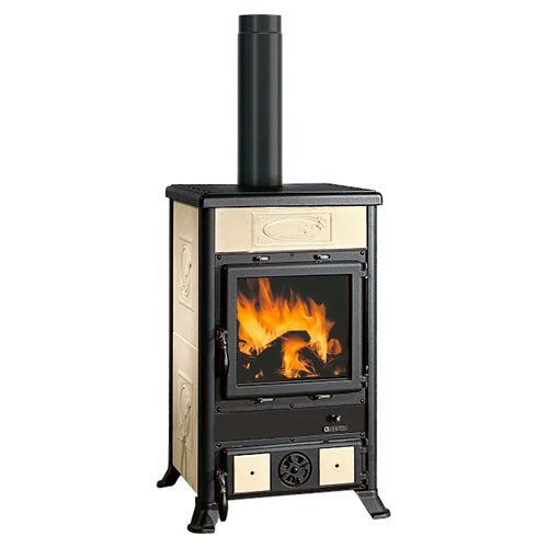 Stufa legna nordica 3004102 rossella r1 16 liberty panna