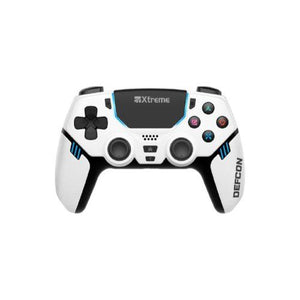 Gamepad xtreme 90586 playstation 5 defcon 5 white e black