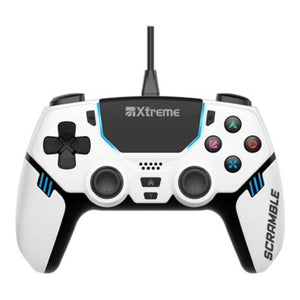 Gamepad xtreme 90587 playstation 5 scramble 5 white e black