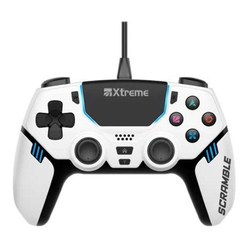 Gamepad xtreme 90587 playstation 5 scramble 5 white e black