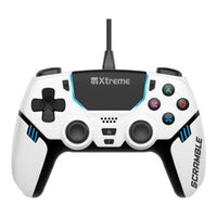 Gamepad xtreme 90587 playstation 5 scramble 5 white e black