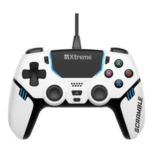Gamepad xtreme 90587 playstation 5 scramble 5 white e black