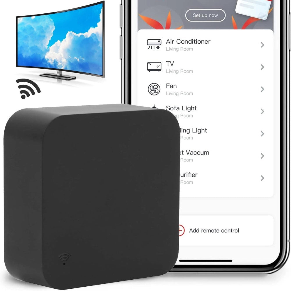 Trade Shop - Mini Smart Remote Dispositivo Ir Collegamento Wi-fi Controllo Condizionatore Air -