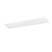 Plafoniera Moderna Moradillo-R Acciaio Bianco Plastica Led 33,5W 4300Lm Ip20