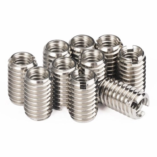 Set di viti a dado M4 a M6 lunghezza 10 mm, filo interno M4 x 0,7, filo esterno M6 x 1,0, dado a viti in acciaio inossidabile, set di viti a dado autoalimentante per auto, turbine a vapore, applicazioni meccaniche
