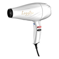 Ga.ma phon leggero ion: tecnologia agli ioni, anti crespo, 2400 w, motore ac a lunga durata made in italy, 6 combinazioni di velocità e temperatura, colpo d'aria fredda, incluse 1 bocchette da 9 mm e 1 diffusore - A21 LEGGEROION BN