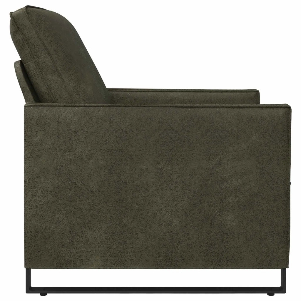 Divano Singolo Verde militare 70 x 81 x 82 cm 42040990