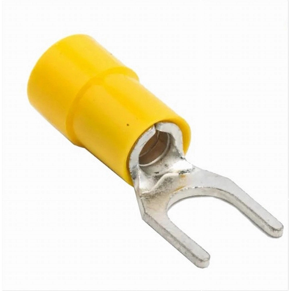 Trade Shop - Set 100 Pz Capicorda A Forcella A Crimpare Per Cavi 0.5-1.5 Mm² Isolato Sv1.25-4 -