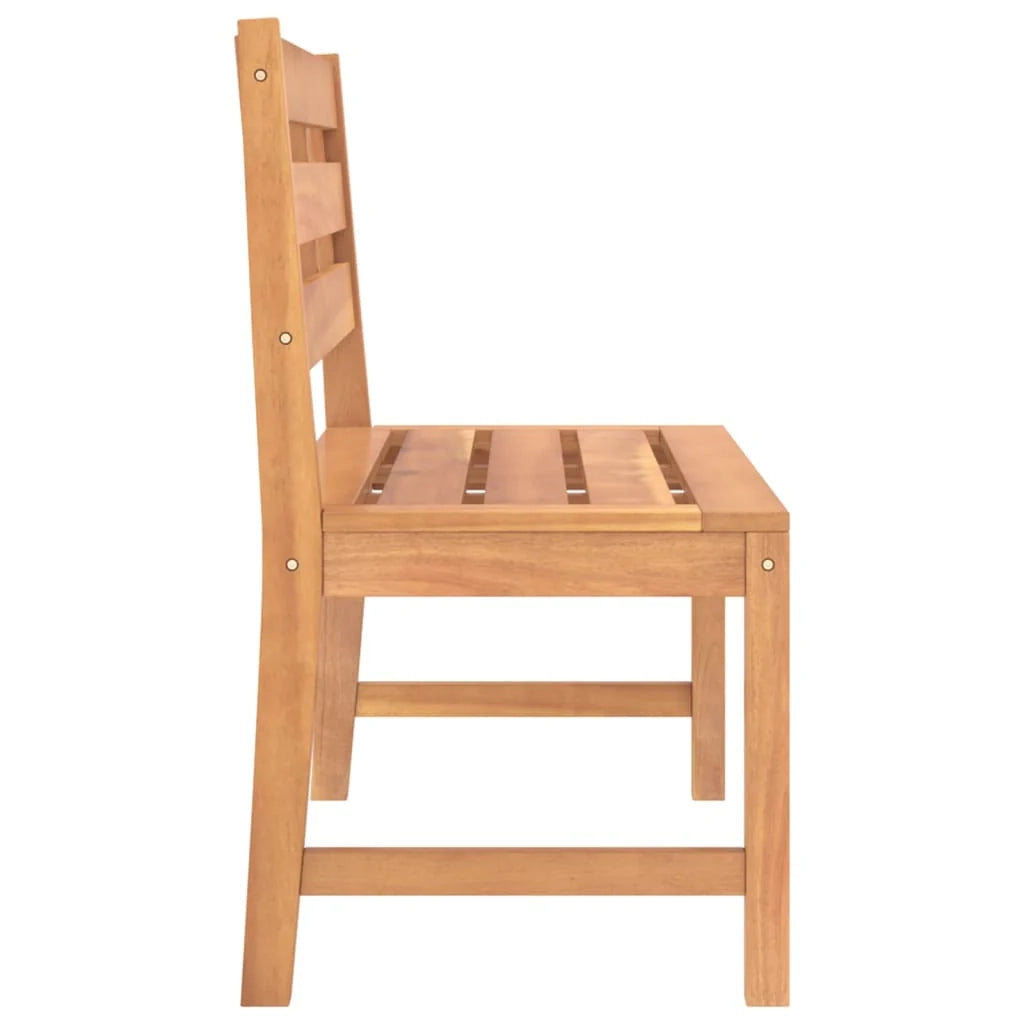 Panca da giardino mobili da esterno per patio terrazza 114 x 59 x 90 cm legno massello di teak 02_0011179