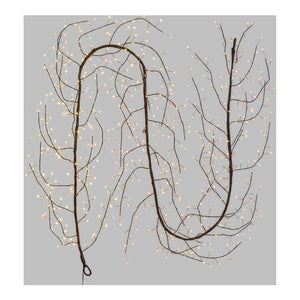 Ramo luminoso lotti 75399 climber tiglio micro led flash marrone