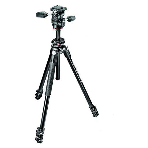 Manfrotto mk290dua3-3w treppiede fotocamere digitali/film 3 gamba/gambe nero - MK290DUA3 3W
