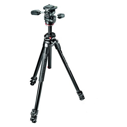 Manfrotto mk290dua3-3w treppiede fotocamere digitali/film 3 gamba/gambe nero - MK290DUA3 3W