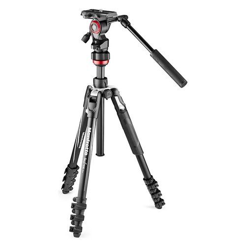 Manfrotto mvkbfrl-live treppiede fotocamere digitali/film 3 gamba/gambe nero, argento - MVKBFRL LIVE