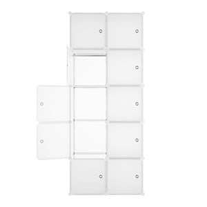 Armadio 10 Moduli in Plastica Colore Bianco EAN 8024299800761