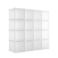 Armadio 16 Moduli in Plastica Colore Bianco EAN 8024299800808