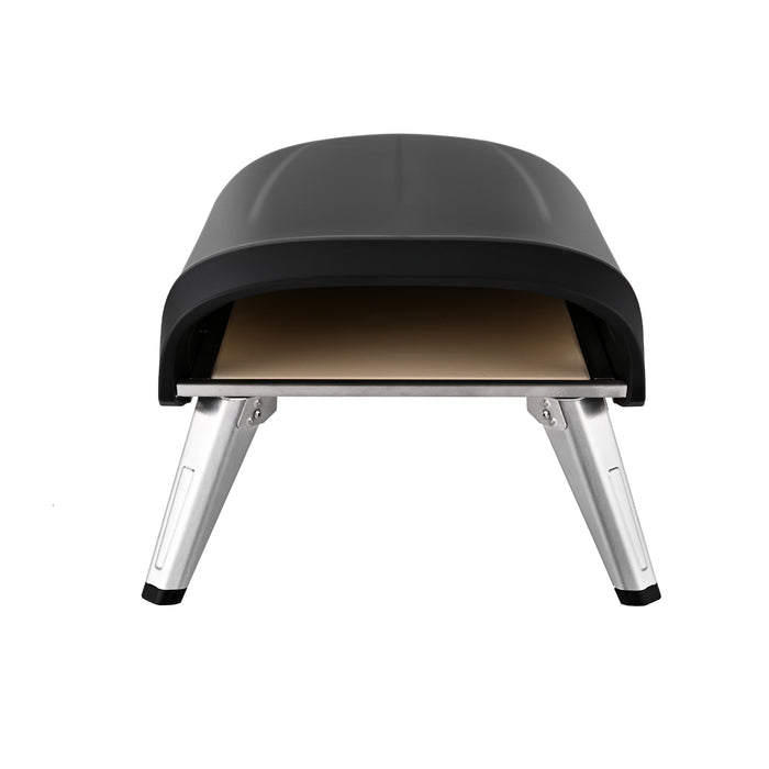 Forno Pizza A Gas Donna Rosa In Alluminio + Pala Per Pizza