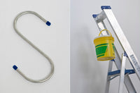 gancio zincato a "s" mm.170x120 art.4090 cod:ferx.8026