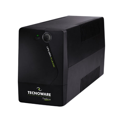 Ups tecnoware era plus 600 600va/420w tecnologia lineinteractive con stabilizzatore onda pseudosinusoidale schuko fgcerapl602sch