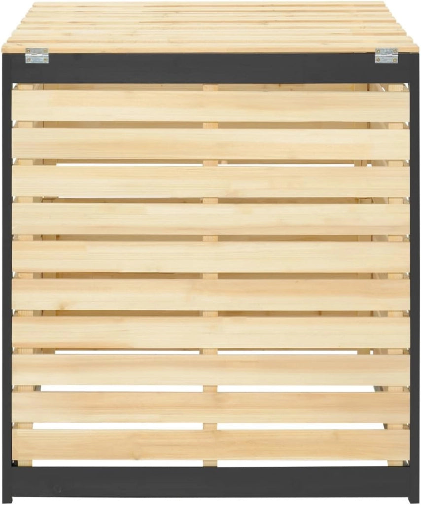 Bidone per compost in legno da 500 litri