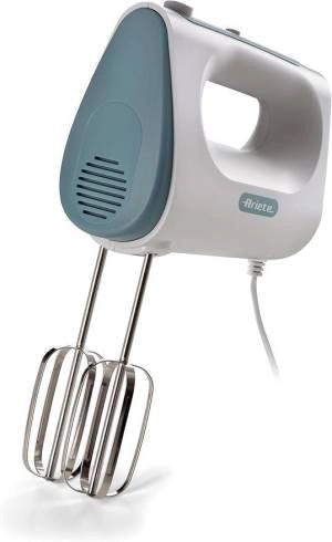 Ariete 1545 sbattitore breakfast, 450w, 5 velocità, funzione turbo, 2 fruste, white & aegean teal - 00C154501AR0