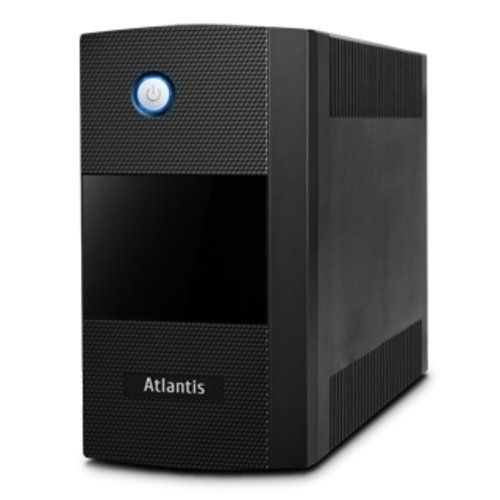 Ups atlantis a03-s1000le server ups 1000va (600w) stepwave  line interactive doppia batteria(12v@5a/h)avr 2p iec+1p schuko