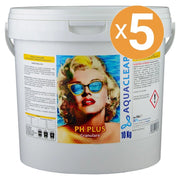 Correttore Ph Plus Granulare Piscina, 5 Confezioni Da 10 Kg