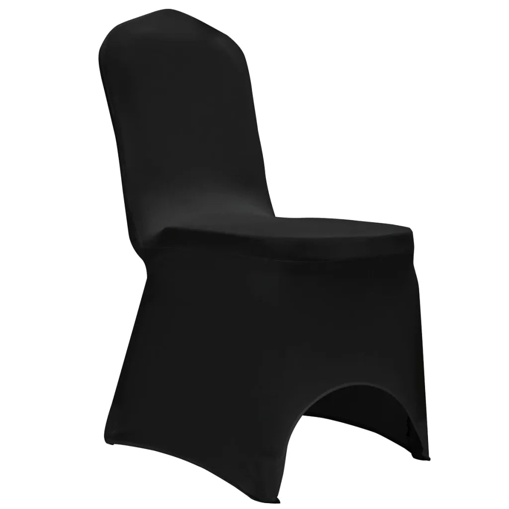 Coprisedie in Tessuto Elasticizzato Nero 12 pz CFW7707592