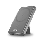 Caricabatterie wireless portatile magnetico 5000mAh, ricarica rapida 22,5W, compatibile iPhone MagSafe - SOGO