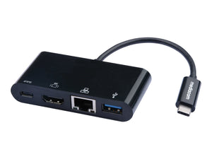 Md typec-hdmi/usb-a/rj45/pd adapter - M-DOCKTPC
