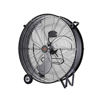 Ventilatore Industriale Ø 75cm 3 Velocità Con Ruote 260W - Vinco