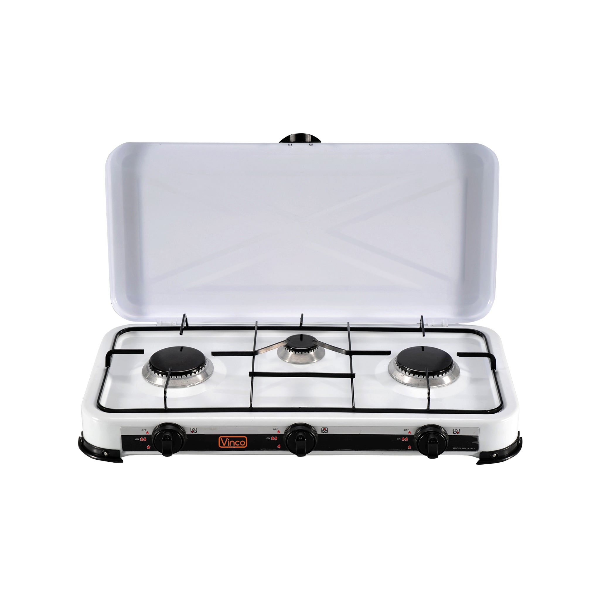 Fornello Gas Gpl Fornellino Da Campeggio Cucina Portatile Gpl 3 Fuochi