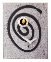 Orologio a Cucù da Parete 16,5x20x10cm Pirondini Italia D'Apres Graffiti