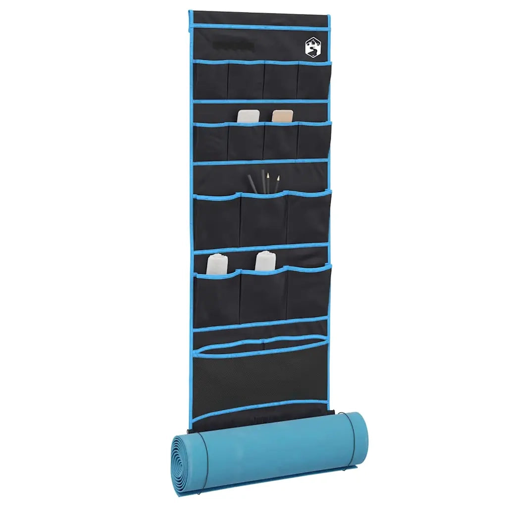 Sacchetto per Stoccaggio Nero e Blu 125 x 48 cm Oxford CFW7723625