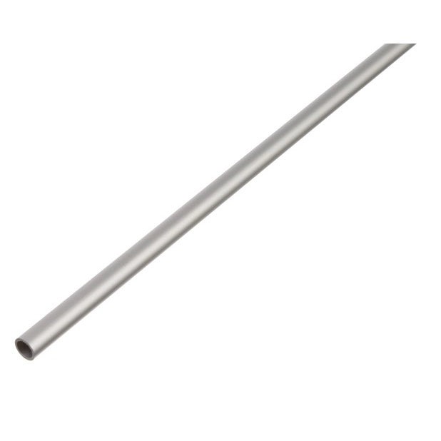PROFILO TUBOLARE D.8X1000MM ALLUMINIO ANODIZZATO