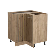 Vicco Mobile ad angolo cucina Rovere artigianale 75.6 cm senza piano di lavoro