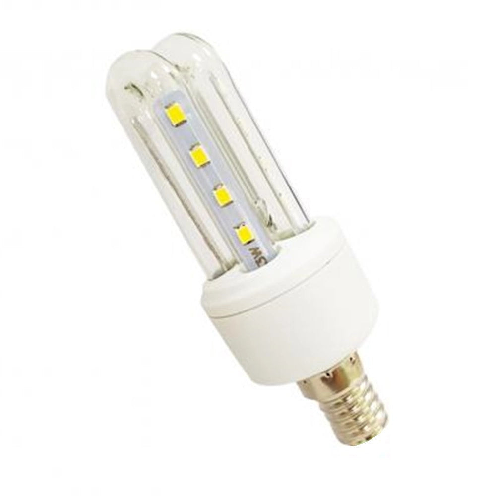 Trade Shop - Lampadina Led E14 3w 2u Jn01 Luce Tubolare Tubo Lineare Luce Calda 3000k 285lm 87095 -