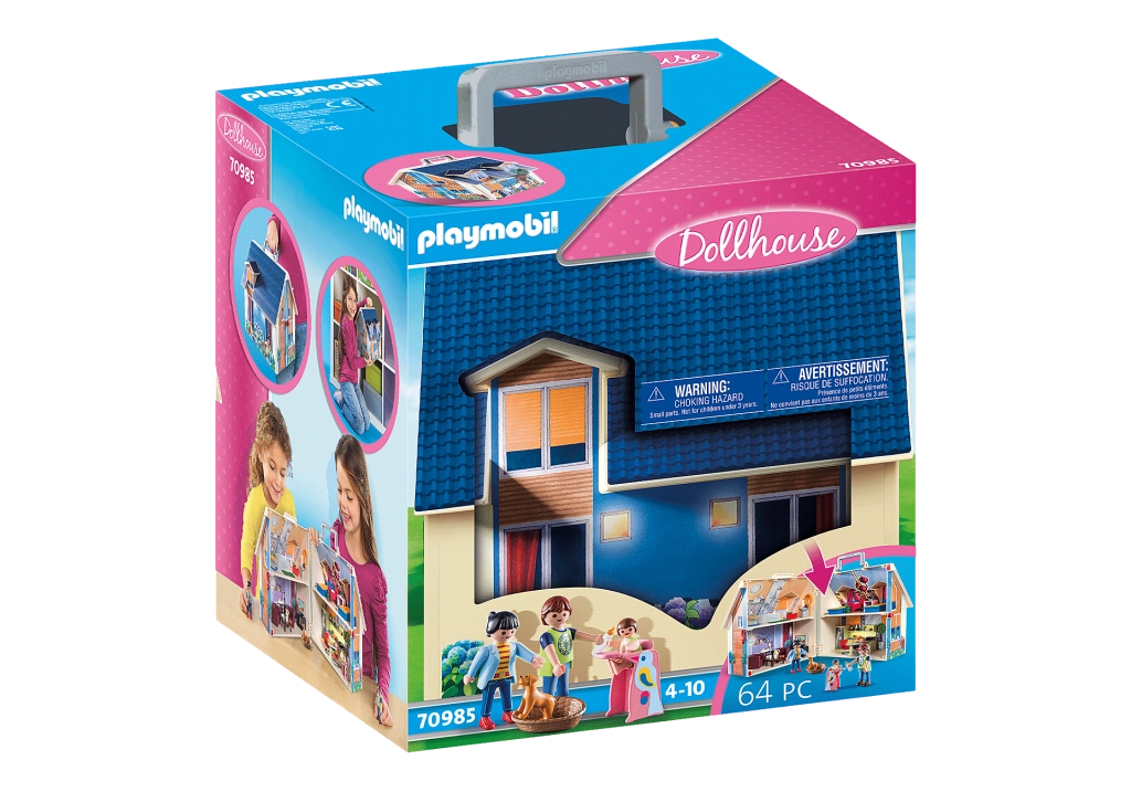 Nuova Casa delle bambole portatile