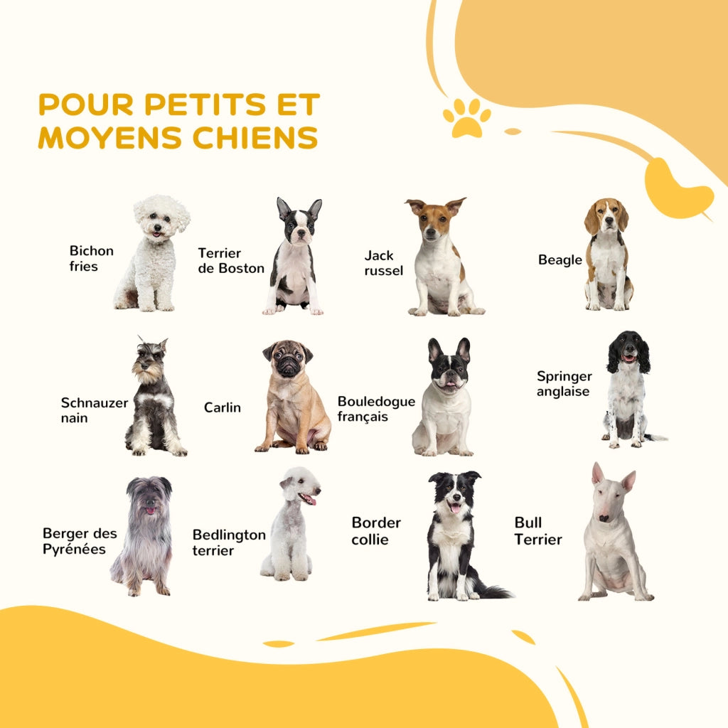 Barriera per cani e animali ¨C Zephmum ¨C Bianco 76-103 cm