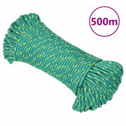 Corda per barca Verde 4 mm 500 m in Polipropilene 152702