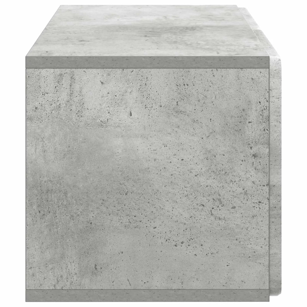 Mobile Porta TV da Muro Grigio Cemento 59,5 x 31 x 30 cm 898368