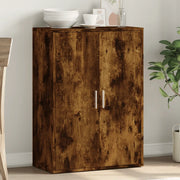Credenza Rovere Fumo 60x31x84 cm in Legno Multistrato 840489