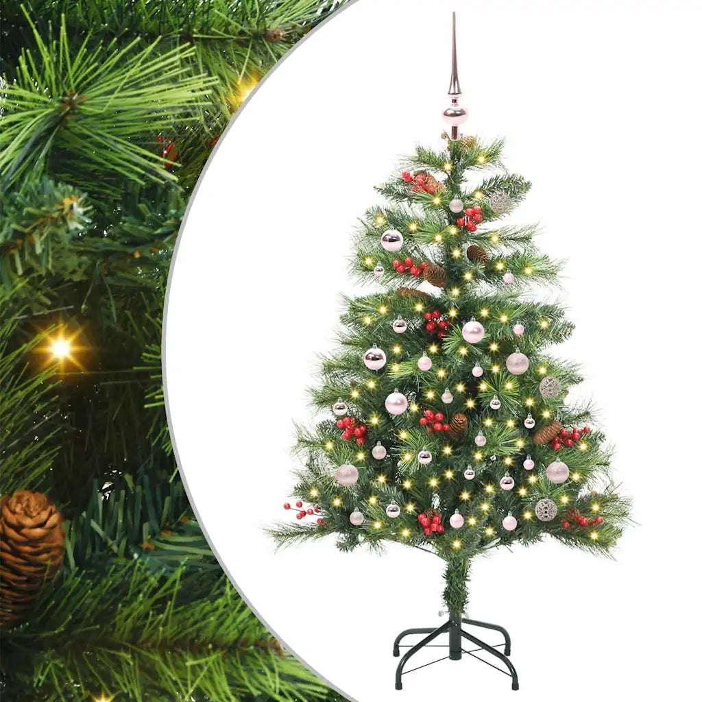 Albero di Natale artificiale Verde 150 cm PVC e Metallo 3395127