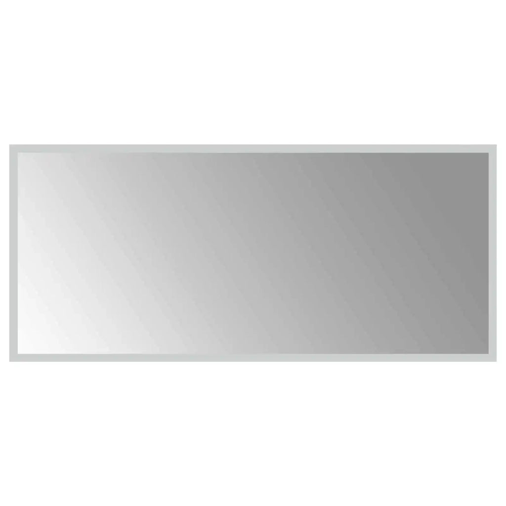 Specchio da bagno LED Trasparente 90 x 40 cm vetro temperato 42045819