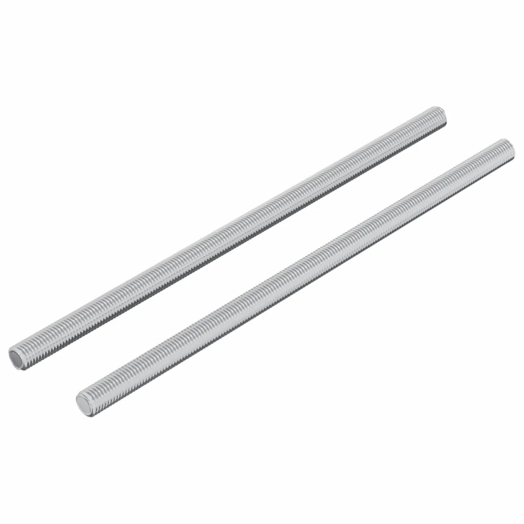 Asta Filettata 2 pz Argento 6 x 135 mm Acciaio CFW9114552